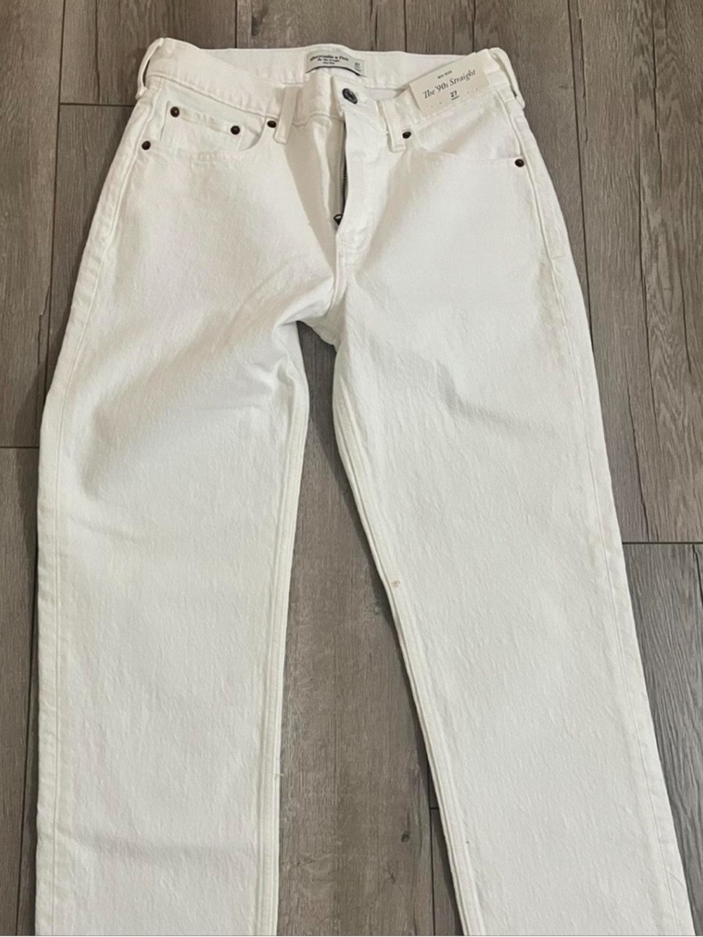 Abercrombie & Fitch White Jeans